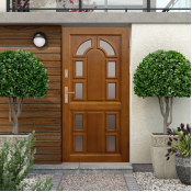 Rėminės konstrukcijos medinės lauko durys (0)